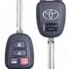 2014-2019 Toyota Corolla / 4-Button Remote Head Key / PN: 89070-02880 / HYQ12BEL (4D H) / Board 3710 (OEM)