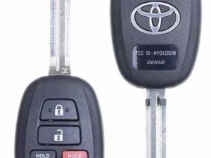2014-2019 Toyota Corolla / 4-Button Remote Head Key / PN: 89070-02880 / HYQ12BEL (4D H) / Board 3710 (OEM)