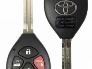 2006-2011 Toyota Camry / Corolla / 4-Button Remote Head Key / PN: 89070-06232 / HYQ12BBY (Chip 4D 67) / Board 1491