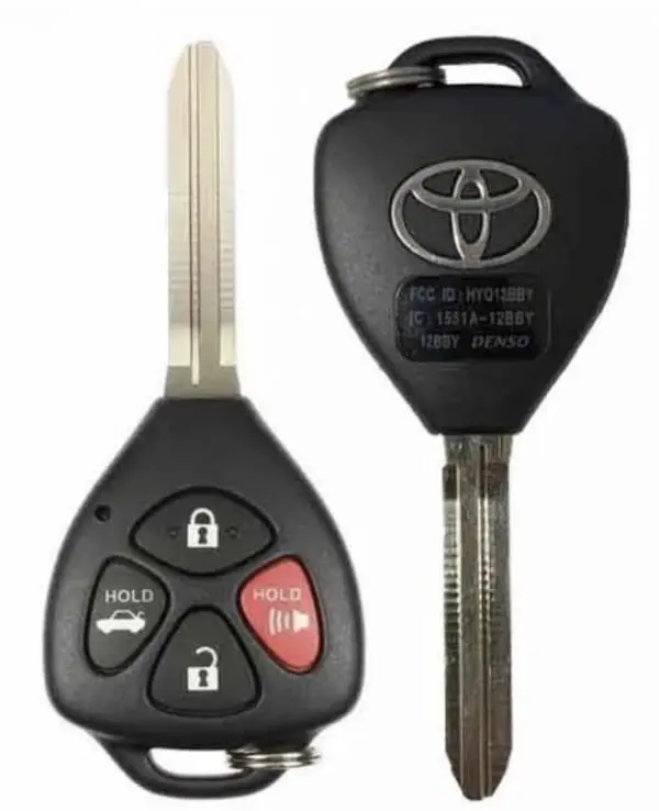 2006-2011 Toyota Camry / Corolla / 4-Button Remote Head Key / PN: 89070-06232 / HYQ12BBY (Chip 4D 67) / Board 1491