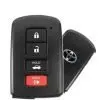 2012-2020 Toyota / 4-Button Smart Key / PN: 89904-06140 / HYQ14FBA / G BOARD (OEM)