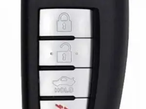 2002-2017 Nissan Infiniti / 4-Button Flip Key / NI04 / NEW STYLE / KBRASTU15 / (RFK-NI04)