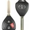 2007-2009 Toyota RAV4 Sport / 3-Button Remote Head Key / PN: 89070-42670 / HYQ12BBY