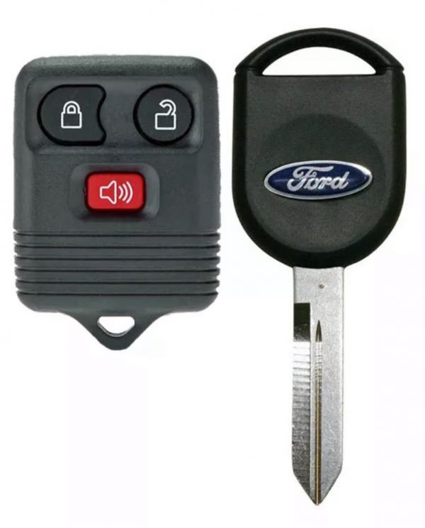 1998-2016 Ford / Lincoln/ Mercury / Mazda / 3-Btn Keyless Entry Remote / CWTWB1U331 / (R-FD-3) / Key | K-H84-PT