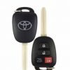 2013-2019 Toyota Rav4 Highlander Sequoia / 4-Button Remote Head Key / GQ4-52T (H-Chip)
