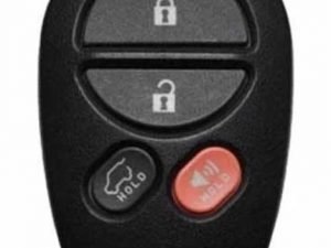 2004-2012 Toyota Highlander / 4-Button Keyless Entry Remote / PN: 89742-0W011 / GQ43VT20T