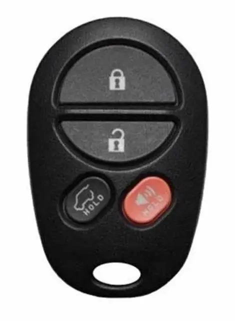 2004-2012 Toyota Highlander / 4-Button Keyless Entry Remote / PN: 89742-0W011 / GQ43VT20T