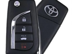 2018 – 2020 Toyota Camry, Corolla / 4-Button Flip Key / PN: 89070-06790 / HYQ12BFB / H Chip