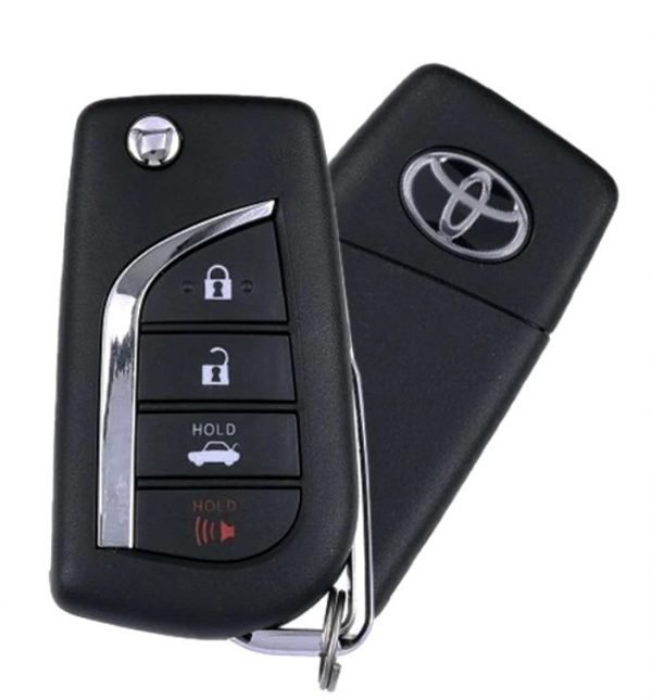 2018 - 2020 Toyota Camry, Corolla / 4-Button Flip Key / PN: 89070-06790 / HYQ12BFB / H Chip