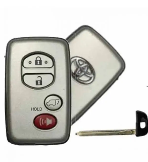 Toyota Venza 2009-2016 / 4-Button Smart Key / PN: 89904-0T060 / HYQ14ACX