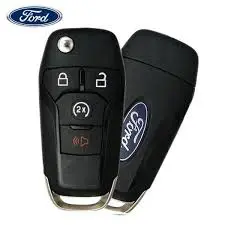 2015-2019 Ford F-Series / 4-Button Flip Key / PN: 164-R8134 / (Chip 128 Bit)N5F-A08TDA