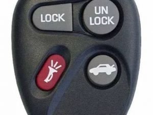 2001-2005 GM / 4-Button Keyless Entry Remote / PN: 10443537 / KOBLEAR1XT