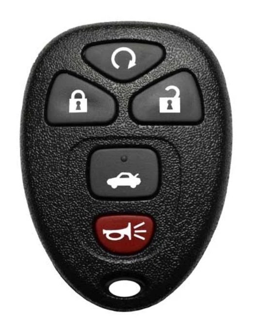 2004-2012 GM / 5-Button Keyless Entry Remote / PN: 22733524 / KOBGT04A (R-GM-501)
